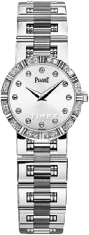 Piaget,Jewellery 28mm,28mm,White Gold,White,Sapphire,Crystal Glass,Closed,G0A02133