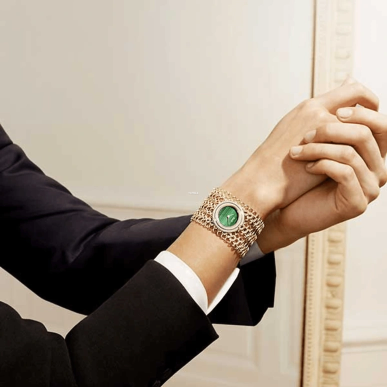 Piaget,Possession 29mm,29mm,Rose Gold,Green,Quartz,In-house Caliber,Sapphire,Crystal Glass,G0A43079