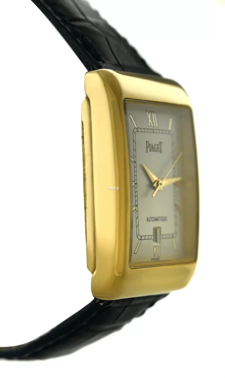 Piaget,Protocole XXL 24x35mm,24x35mm,Yellow Gold,White,Automatic,Day,Rectangular,18952