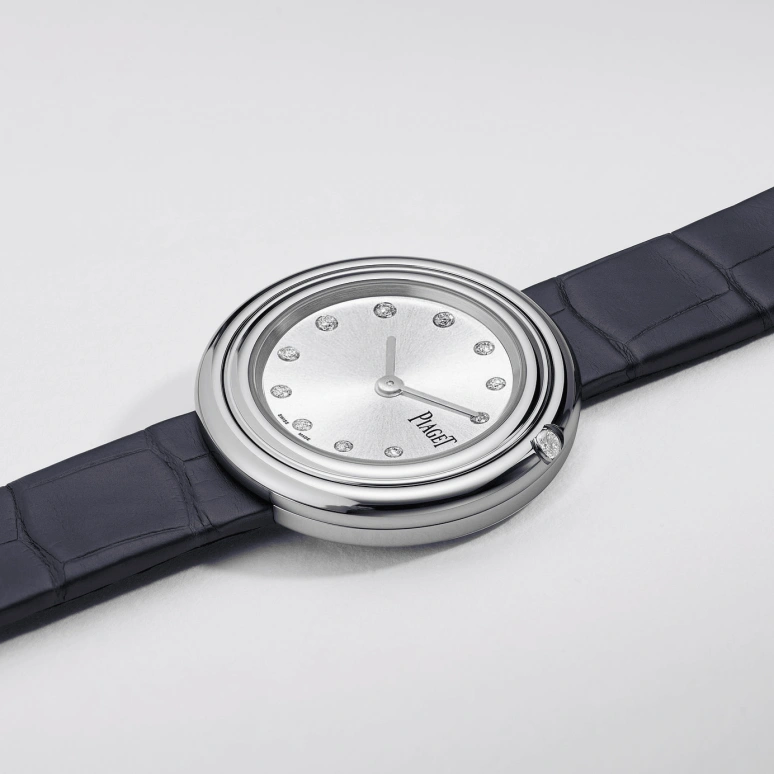Piaget,Possession 34mm,34mm,Stainless Steel,Silver White,In-house Caliber,Sapphire,Crystal Glass,Setting,Diamonds,G0A43090