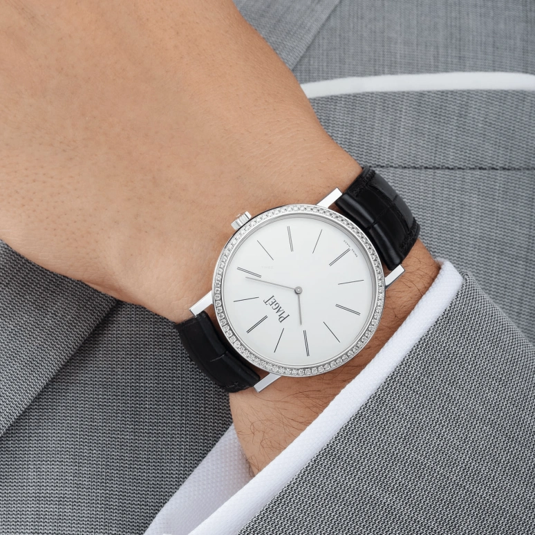 Piaget,Altiplano 38mm,38mm,White Gold,Silver,Handwound,36hours,In-house Caliber,G0A29165