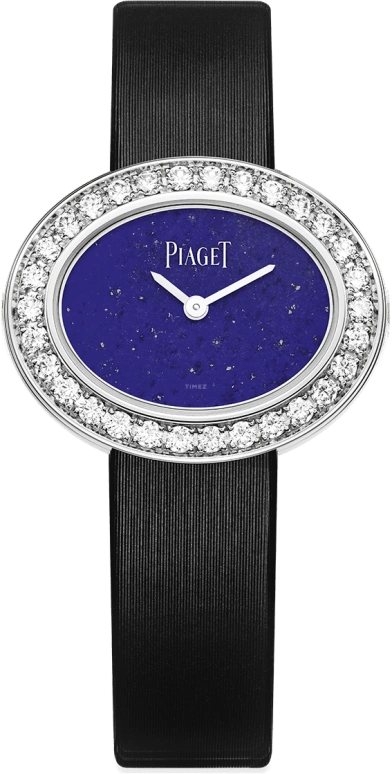 Piaget,Jewellery 28x23mm,28x23mm,White Gold,Blue,In-house Caliber,Sapphire,Crystal Glass,Setting,Diamonds,G0A41617