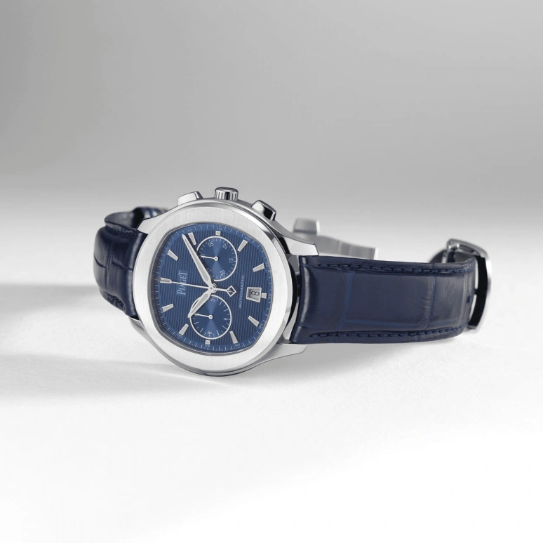 Piaget,Polo 42mm,42mm,Stainless Steel,Blue,Automatic,48hours,In-house Caliber,G0A43002
