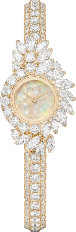 Piaget,High Jewellery 18mm,18mm,Rose Gold,White,Quartz,Sapphire,Crystal Glass,Setting,Diamonds,Brilliant Cut,Marquise Cut,G0A47037
