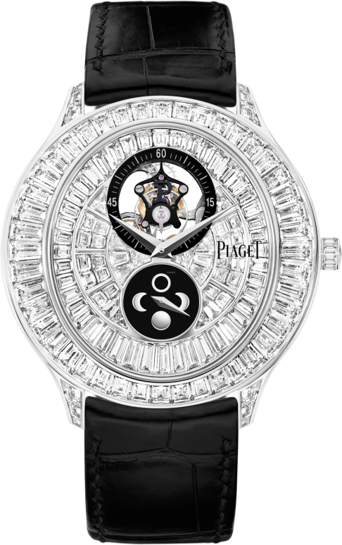 Piaget,Gouverneur 46mm,46mm,White Gold,Handwound,Moonphase,Tourbillon Escapement,G0A38117