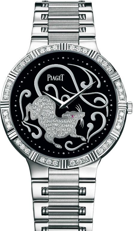 Piaget,Jewellery 38mm,38mm,White Gold,Black,Handwound,36hours,In-house Caliber,G0A32190