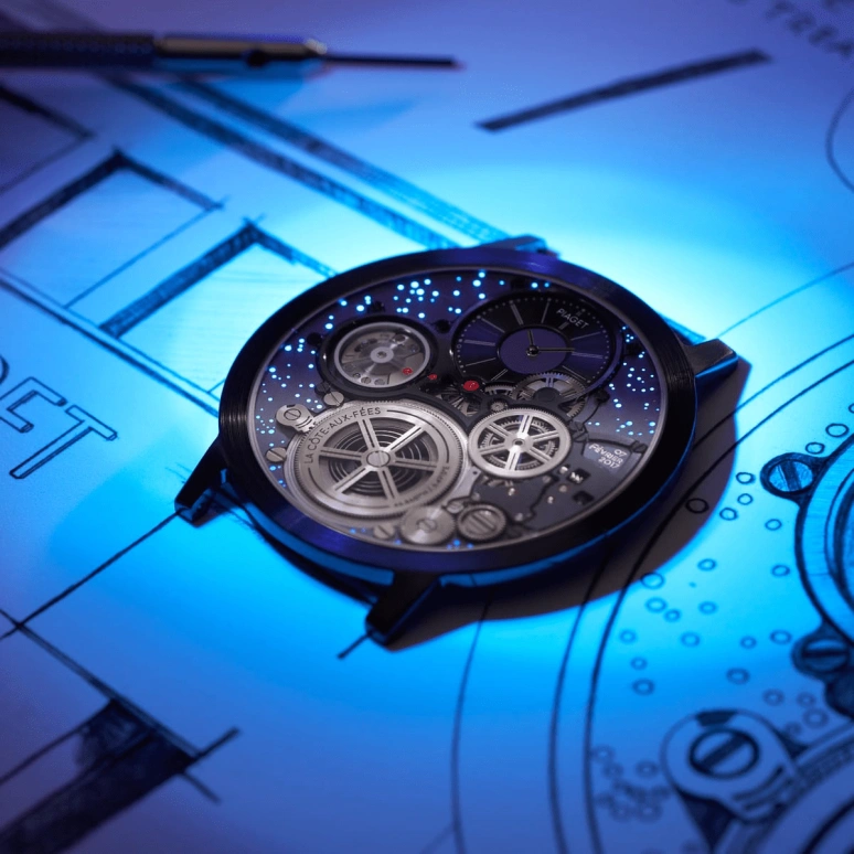 Piaget,Altiplano 41mm,41mm,Cobalt Alloy,Blue,Handwound,48hours,In-house Caliber,G0A47505