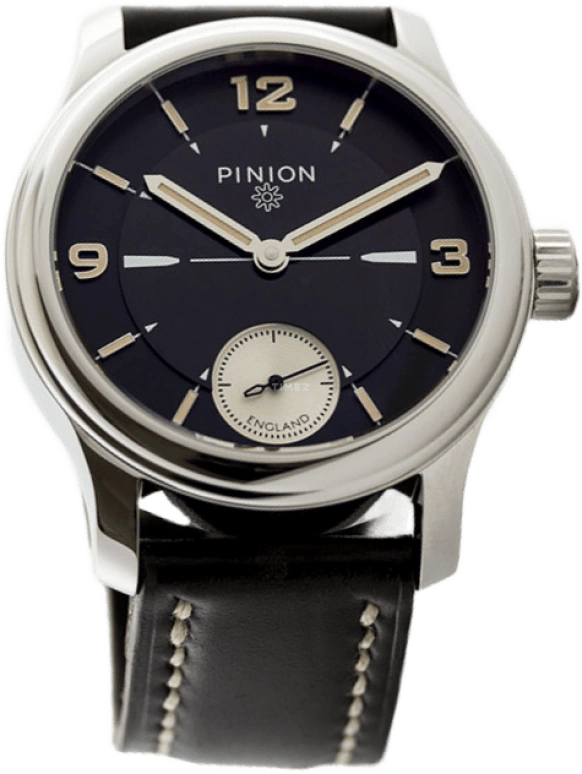 Pinion,Pure 42mm,42mm,Bronze,Stainless Steel,Black,Handwound,46hours,Sapphire,PU01
