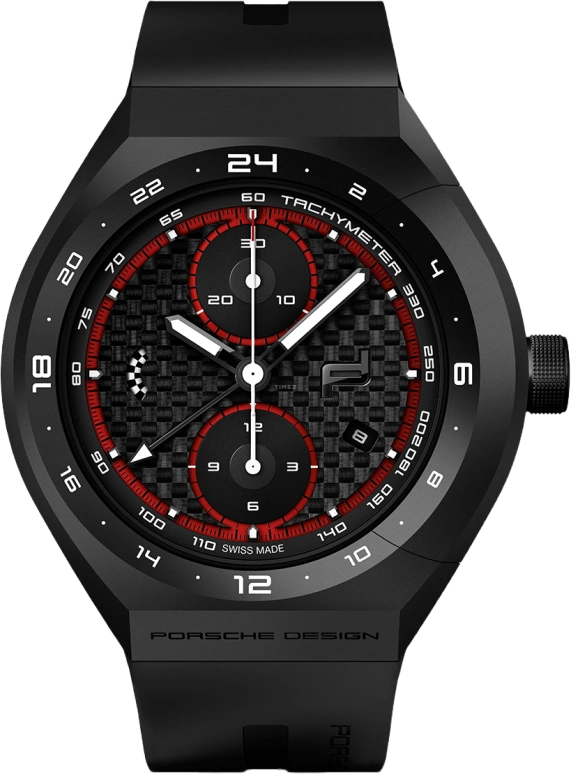Porsche Design,Monobloc Actuator 45.50mm,45.50mm,Titanium,Black,Automatic,Chronograph,Date,4046901564148