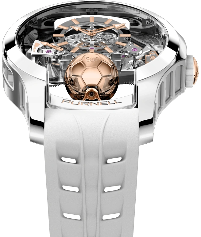 PURNELL,Escape Legend 48mm,48mm,Titanium,Skeleton,Handwound,Power Reserve Indicator,Tourbillon,P10BOTI