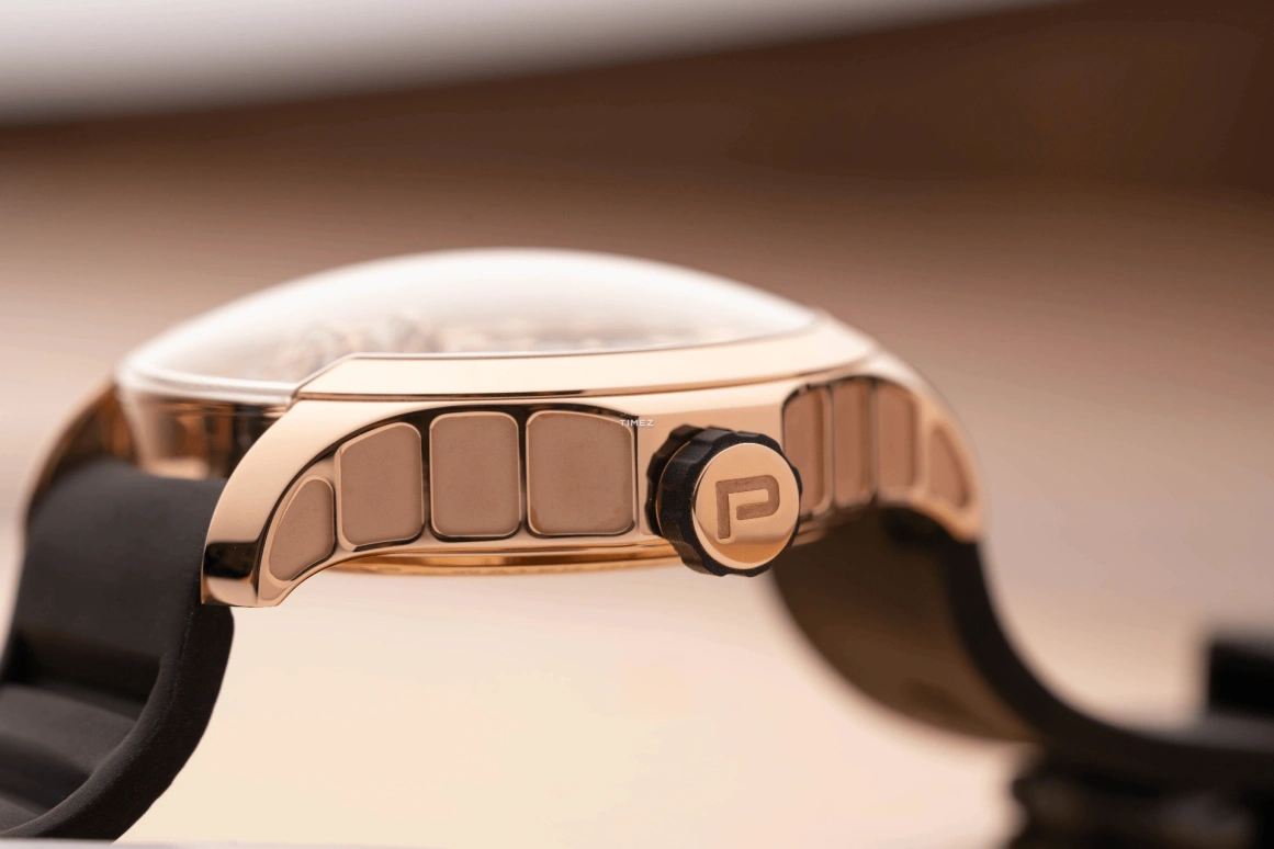 PURNELL,Escape Primo 48mm,48mm,Rose Gold,Skeleton,Handwound,Power Reserve Indicator,Tourbillon,P11RGRG