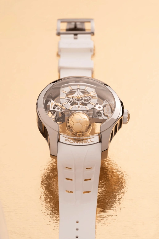 PURNELL,Escape Legend 48mm,48mm,Titanium,Skeleton,Handwound,Power Reserve Indicator,Tourbillon,P10BOTI