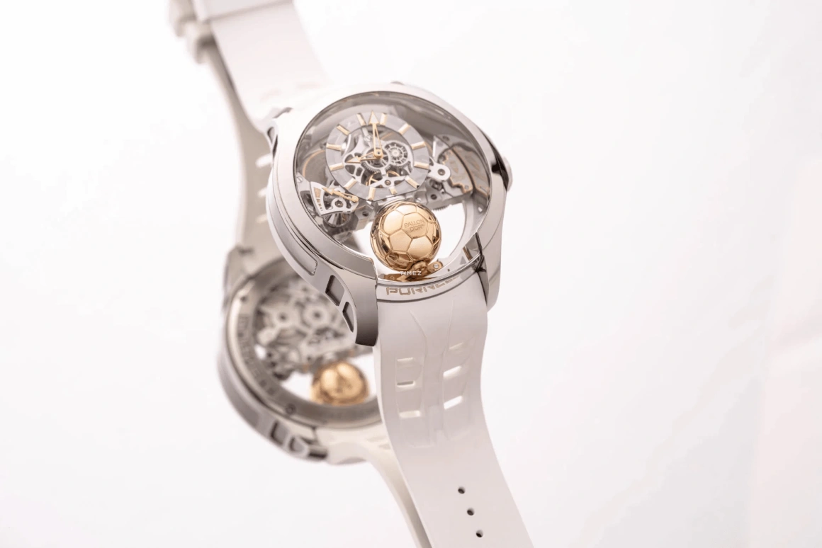 PURNELL,Escape Legend 48mm,48mm,Titanium,Skeleton,Handwound,Power Reserve Indicator,Tourbillon,P10BOTI