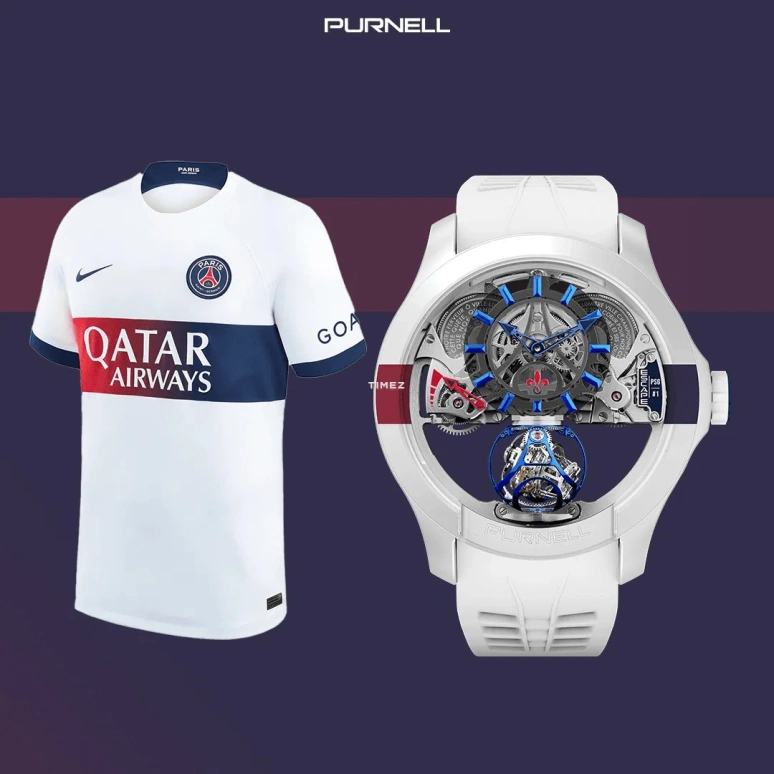 PURNELL,Purnell x PSG 48mm,48mm,Ceraforced Ti,Skeleton,Handwound,Power Reserve Indicator,Tourbillon,P11WETD
