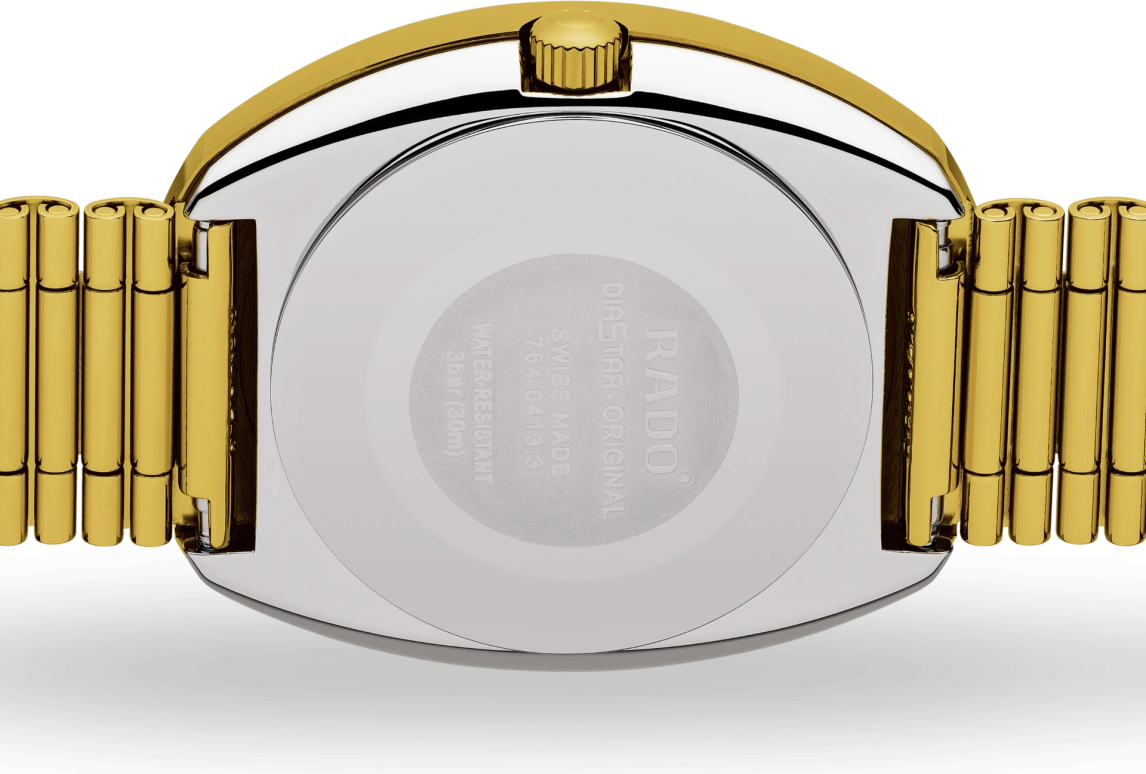 Rado,The Original 35mm,35mm,Stainless Steel,Gold,Automatic,Date,Day,R12413193