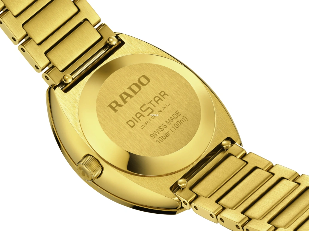 Rado,DiaStar Original 30mm,30mm,Stainless Steel,Gold,Automatic,Day,48hours,R12171713