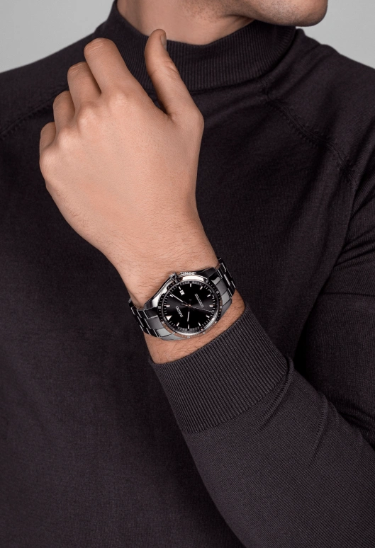Rado,HyperChrome 44.90mm,44.90mm,Stainless Steel,Grey,Automatic,Day,In-house Caliber,R32502163