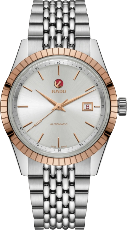 Rado,HyperChrome 41.80mm,41.80mm,Stainless Steel,White,Automatic,Day,80hours,R33100013