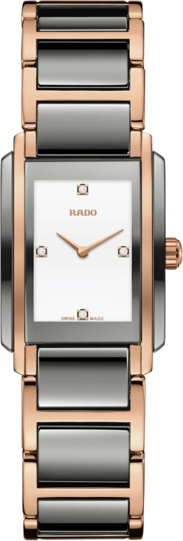 Rado,Integral 27x22.70mm,27x22.70mm,Ceramic,White,Quartz,In-house Caliber,Sapphire,R20141712