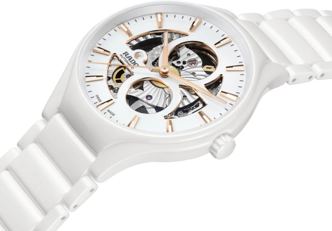 Rado,True Round 40mm,40mm,Ceramic,Skeleton,Automatic,80hours,In-house Caliber,R27115012