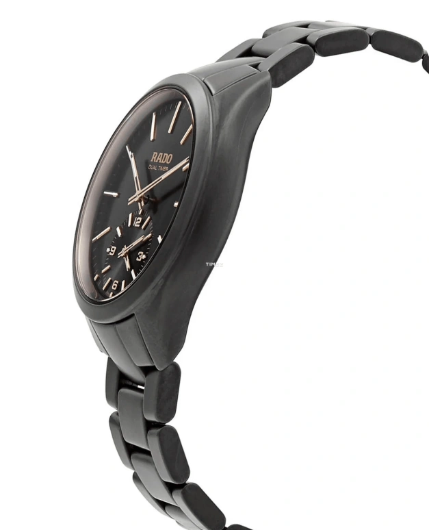 Rado,HyperChrome 42mm,42mm,Stainless Steel,Black,Automatic,Sapphire,Crystal Glass,Round,R32104167