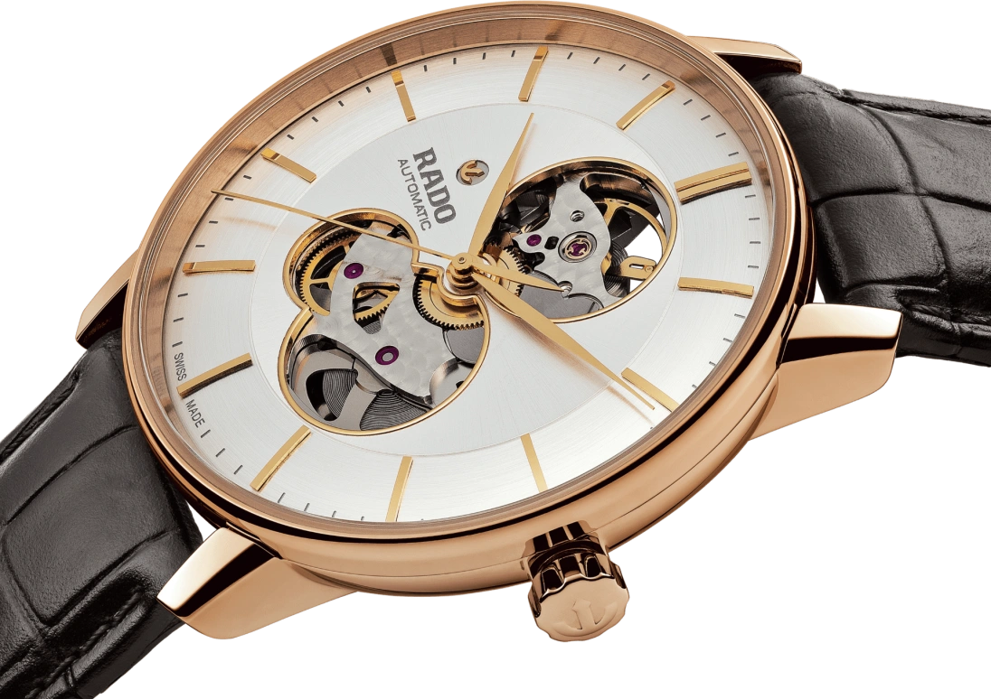Rado,Coupole 41mm,41mm,Stainless Steel,Silver,Skeleton,Automatic,80hours,In-house Caliber,R22895025