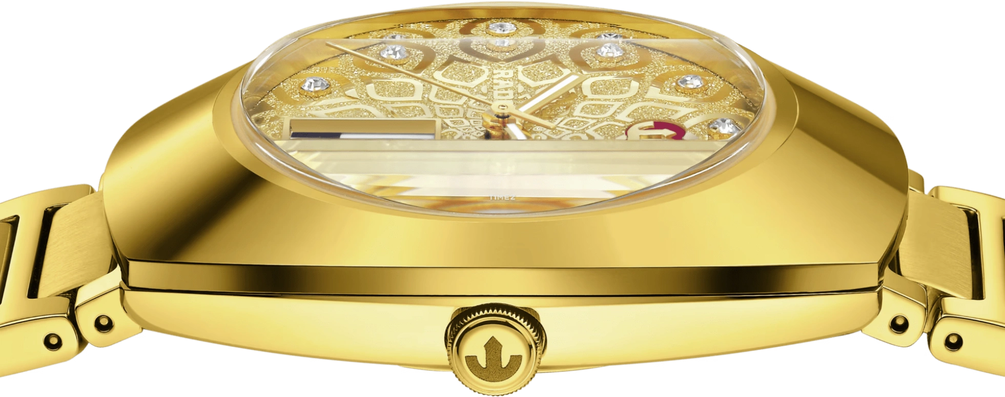 Rado,DiaStar Original 38mm,38mm,Stainless Steel,Gold,Automatic,Date,Day,R12161633