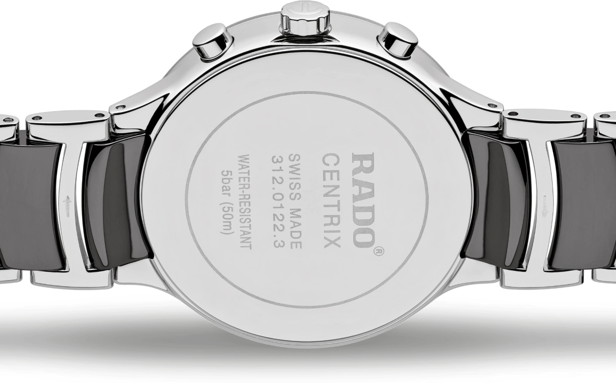 Rado,Centrix 40mm,40mm,Stainless Steel,Quartz,26280hours,Sapphire,Crystal Glass,R30122122