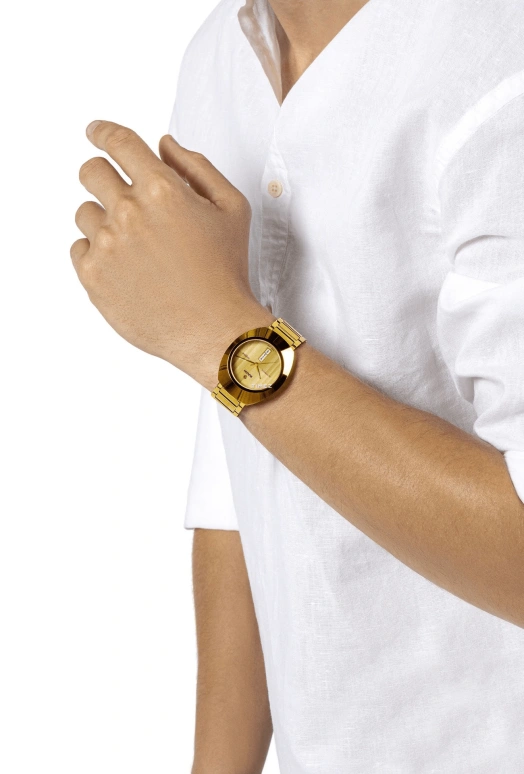 Rado,DiaStar Original 38mm,38mm,Stainless Steel,Gold,Automatic,Date,Day,R12161253