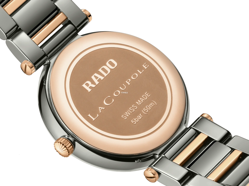 Rado,Centrix 31mm,31mm,Ceramic,Grey,Quartz,Day,In-house Caliber,R22241703