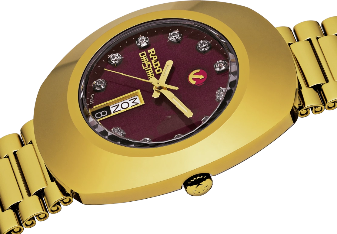 Rado,The Original 35mm,35mm,Stainless Steel,Purple,Automatic,Date,Day,R12413573