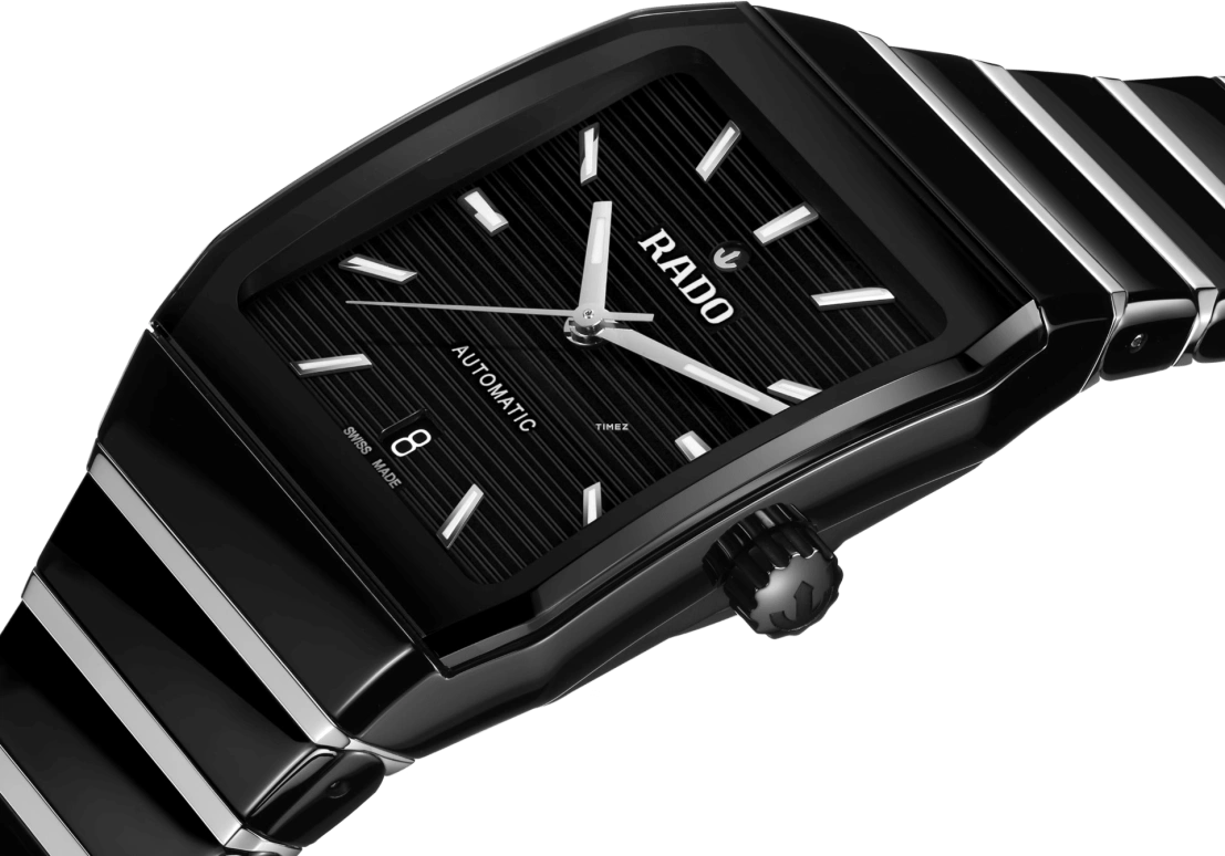 Rado,Anatom 32.50mm,32.50mm,Ceramic,Black,Automatic,Day,72hours,R10201152