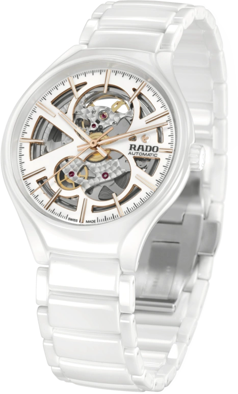 Rado,True Round 40mm,40mm,Ceramic,White,Automatic,80hours,In-house Caliber,R27106922