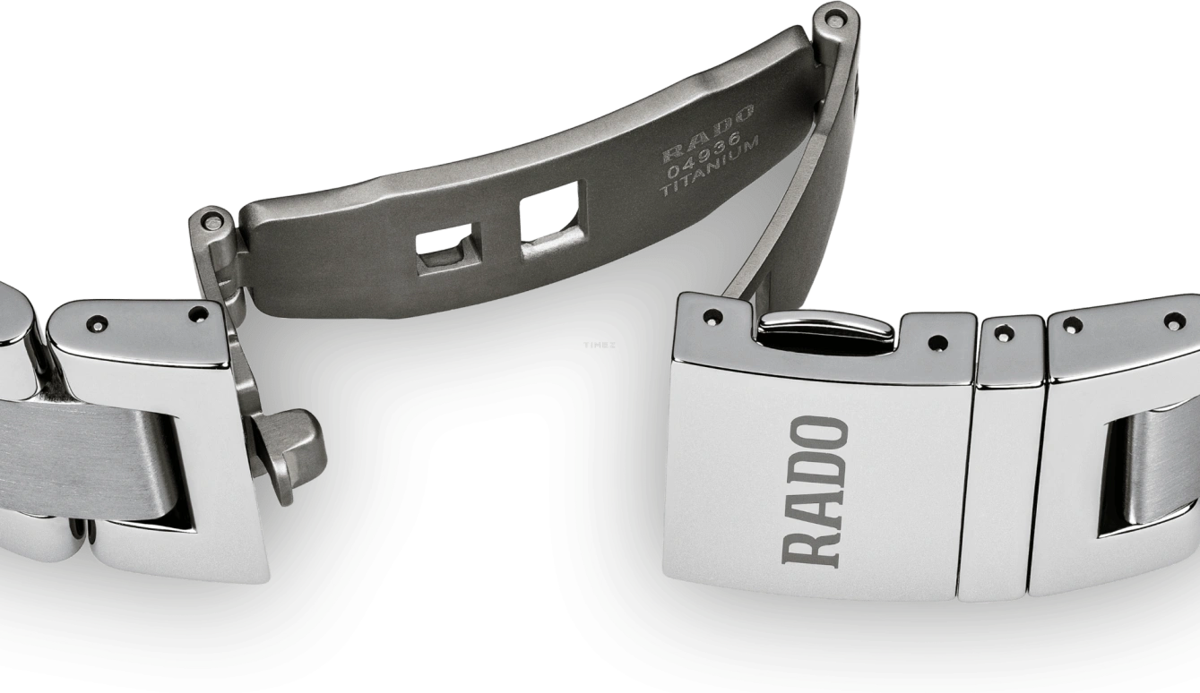 Rado,HyperChrome 44.90mm,44.90mm,Stainless Steel,Blue,Quartz,Day,In-house Caliber,R32502203