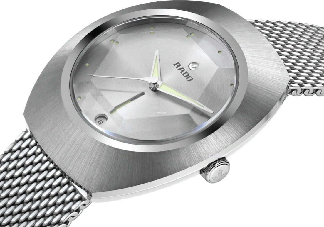 Rado,DiaStar Original 38mm,38mm,Stainless Steel,Silver,Automatic,Day,80hours,R12163118