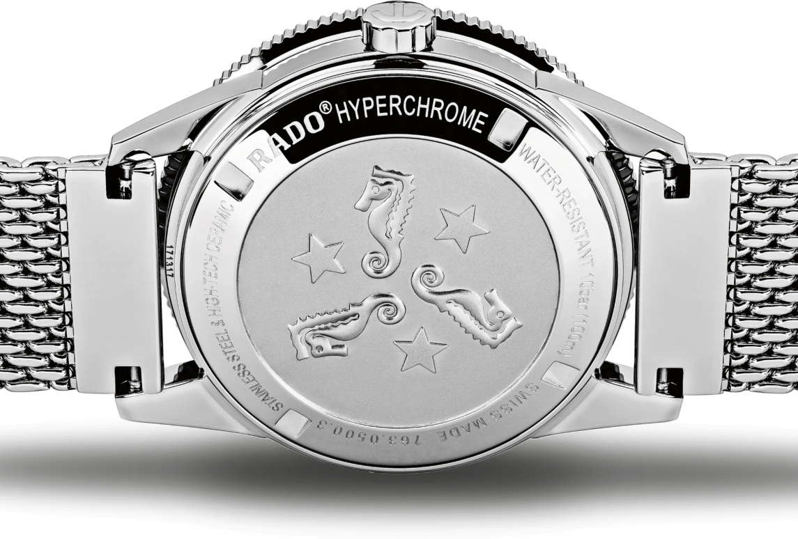 Rado,Captain Cook 37.30mm,37.30mm,Stainless Steel,White,Automatic,Date,Anti-magnetic,R32500703