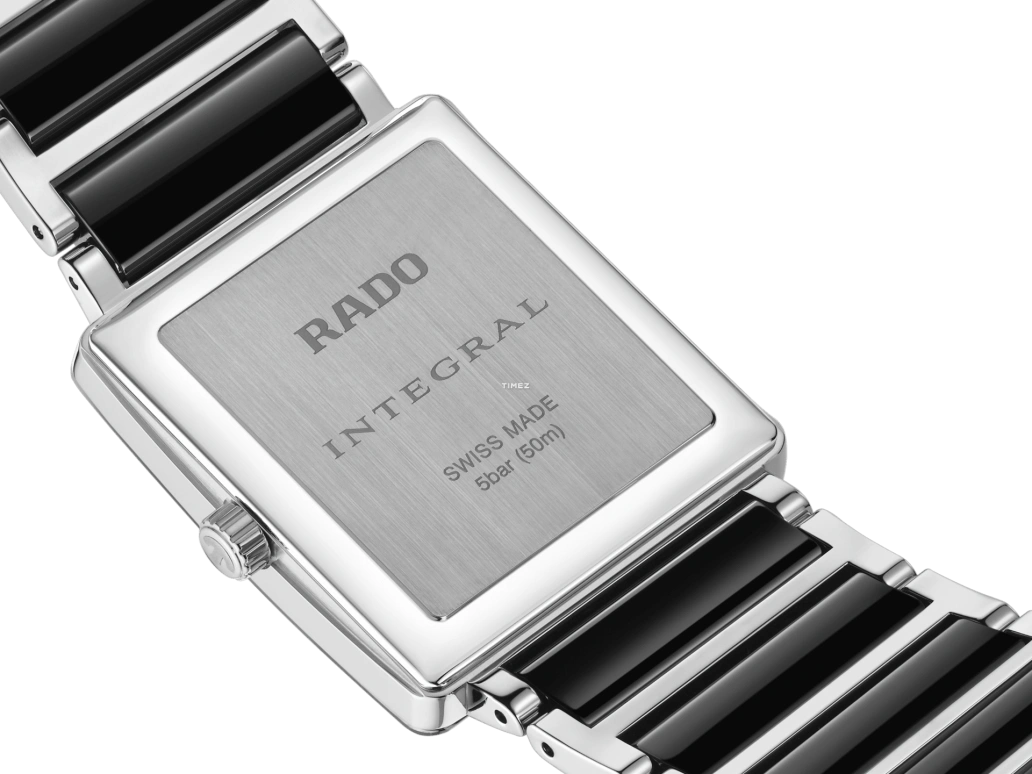 Rado,Integral 31.50mm,31.50mm,Stainless Steel,Black,Quartz,Day,In-house Caliber,R20255162