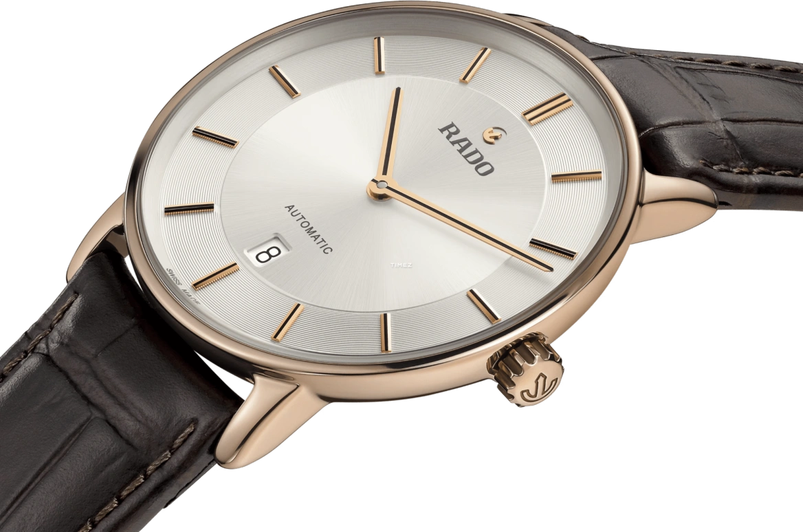 Rado,DiaMaster 41mm,41mm,Ceramos,Silver,Automatic,Day,Sapphire,Crystal Glass,R14068036