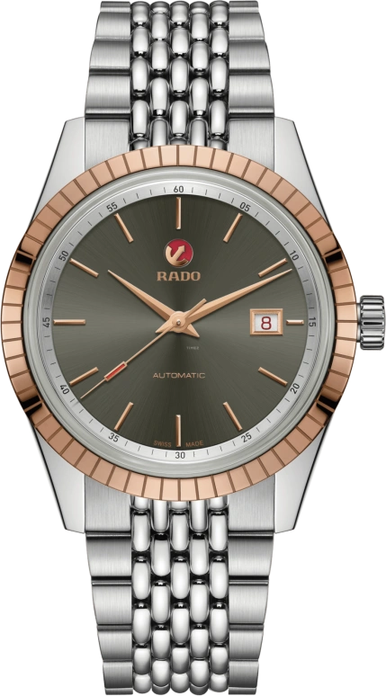Rado,HyperChrome 41.80mm,41.80mm,Stainless Steel,Grey,Automatic,Day,80hours,R33100103