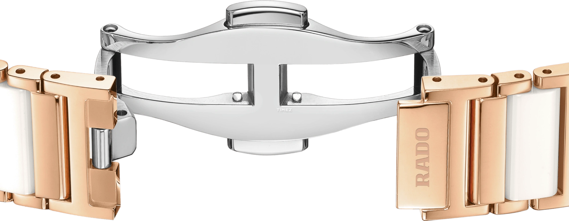 Rado,Integral 23mm,23mm,Stainless Steel,White,Quartz,In-house Caliber,Sapphire,Crystal Glass,R20251902