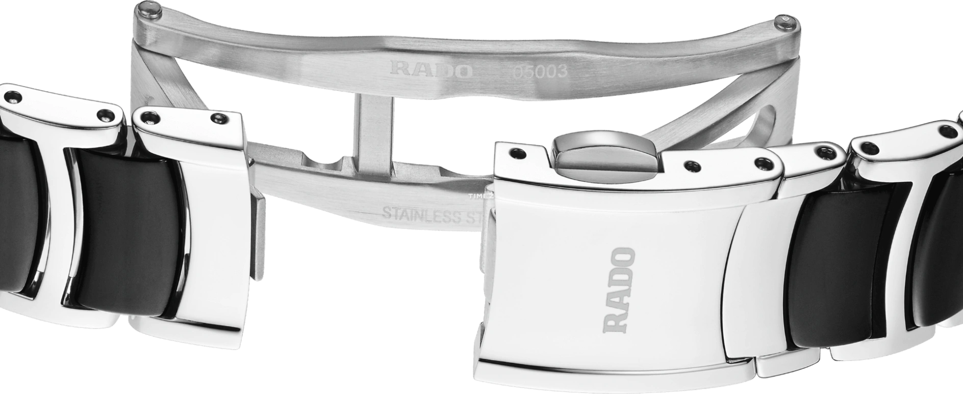 Rado,Centrix 30.50mm,30.50mm,Stainless Steel,Black,Automatic,Day,48hours,R30228702