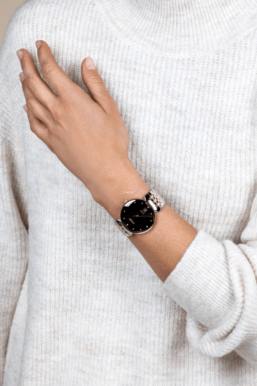 Rado,Florence 38mm,38mm,Stainless Steel,Brown,Quartz,Day,In-house Caliber,R48912763