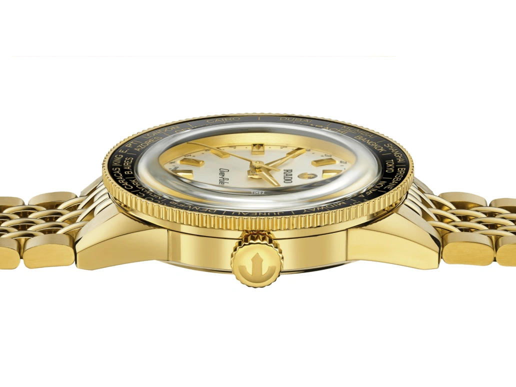 Rado,Captain Cook 39mm,39mm,Stainless Steel,Silver,Handwound,Day,World Time,R32193018