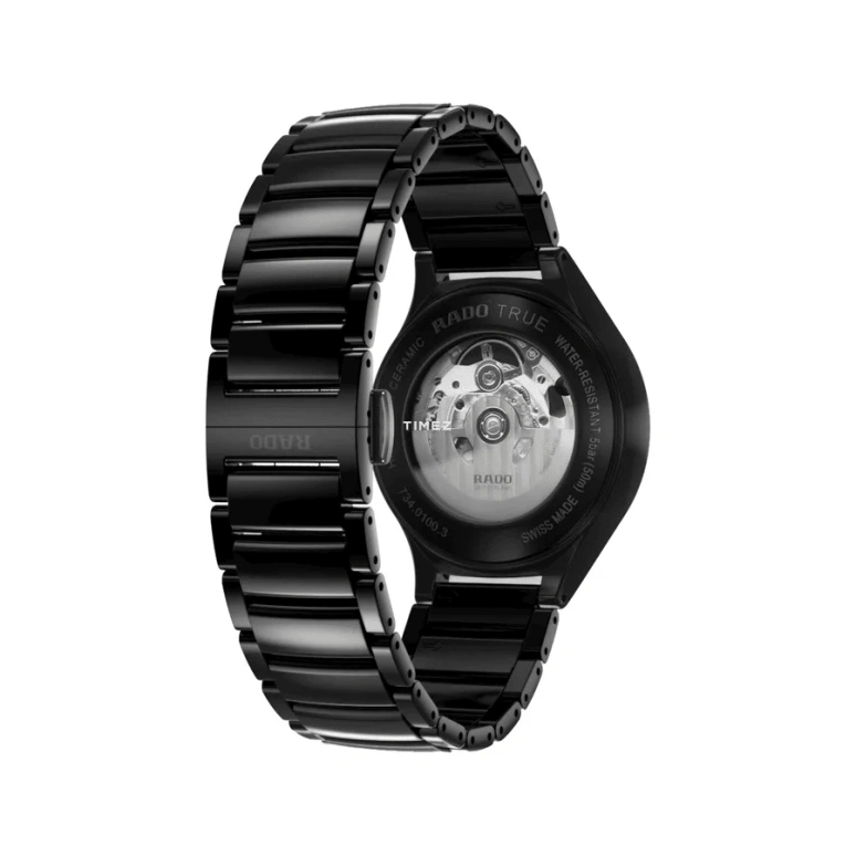 Rado,True Round 40mm,40mm,Ceramic,Skeleton,Automatic,80hours,Sapphire,R27100912