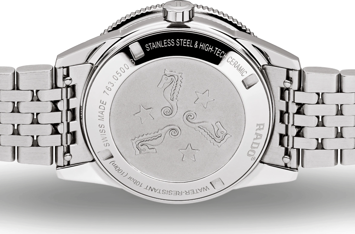 Rado,Captain Cook 37.30mm,37.30mm,Stainless Steel,Silver White,Automatic,Day,Anti-magnetic,R32500013