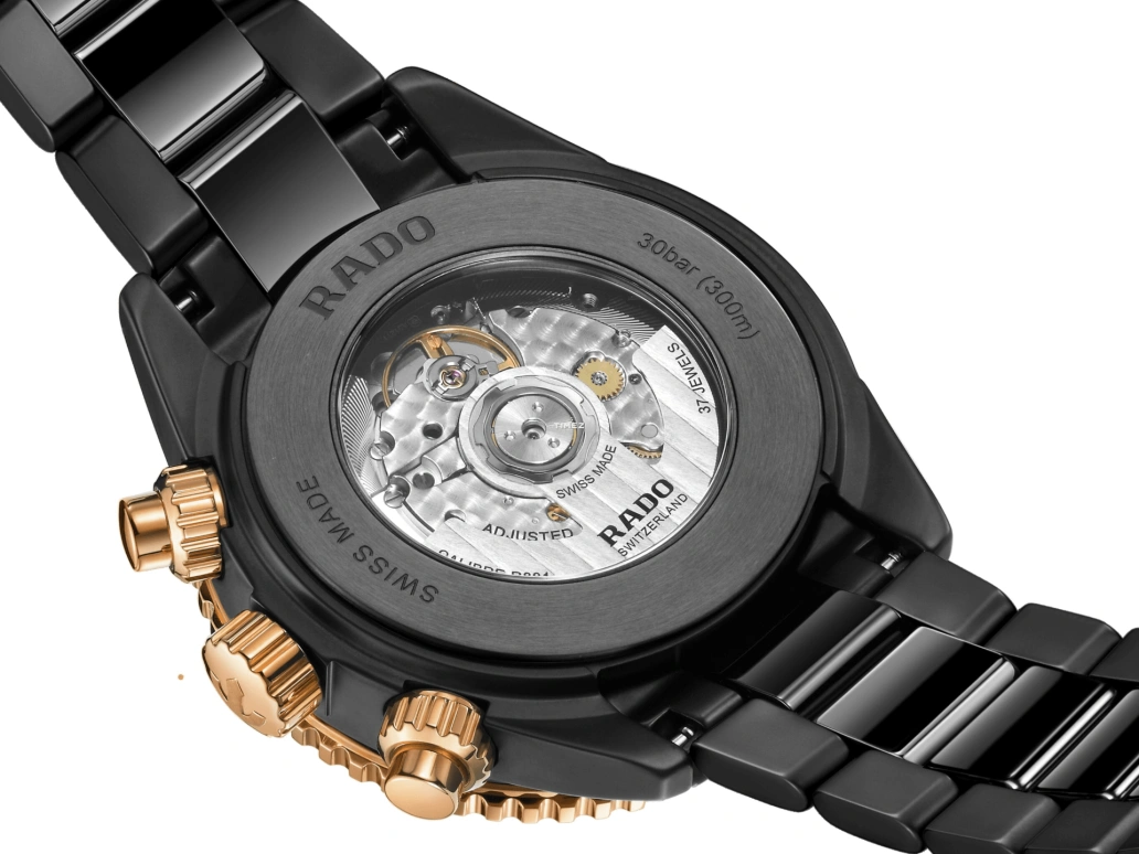 Rado,Captain Cook 43mm,43mm,Stainless Steel,Ceramic,Black,Automatic,Chronograph,Day,Anti-magnetic,R32190153