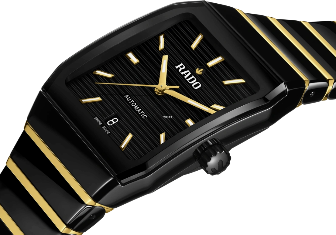 Rado,Anatom 32.50mm,32.50mm,Ceramic,Black,Automatic,Day,72hours,R10200152