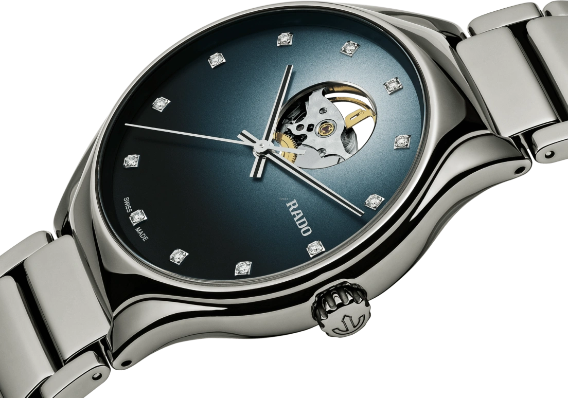 Rado,True Round 40mm,40mm,Ceramic,Blue,Automatic,80hours,In-house Caliber,R27108732