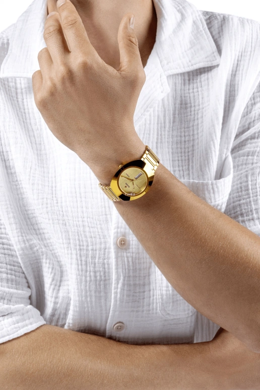 Rado,DiaStar Original 38mm,38mm,Stainless Steel,Gold,Automatic,Date,Day,R12161253