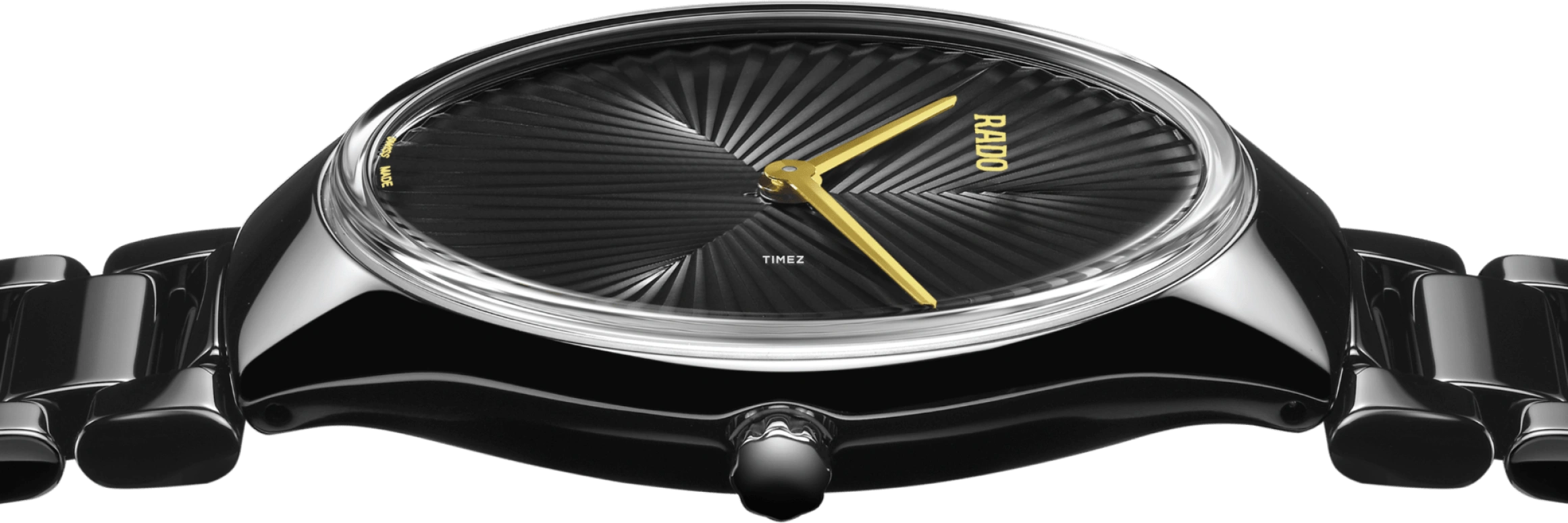 Rado,True Thinline 40mm,40mm,Ceramos,Black,Automatic,Sapphire,Crystal Glass,Round,R27113152